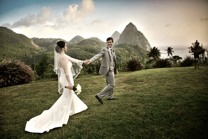 Our secret Saint Lucian Wedding!