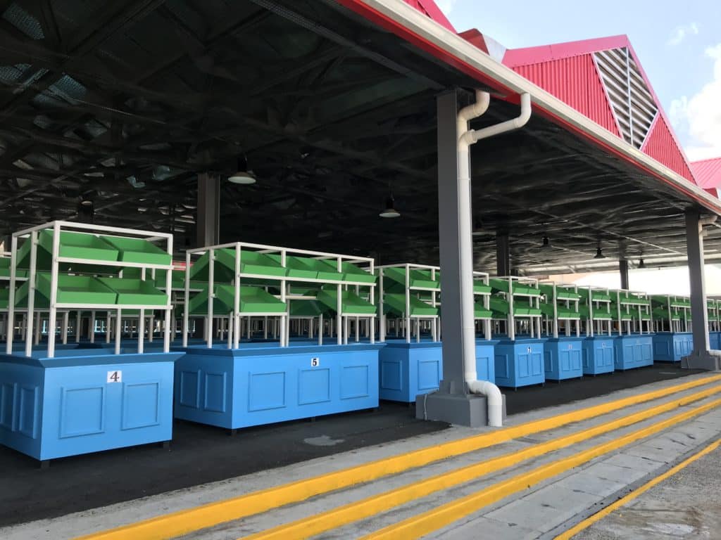 Newly Improved Iconic Castries Market adds Kaleidoscope of Colours to the Island’s Capital