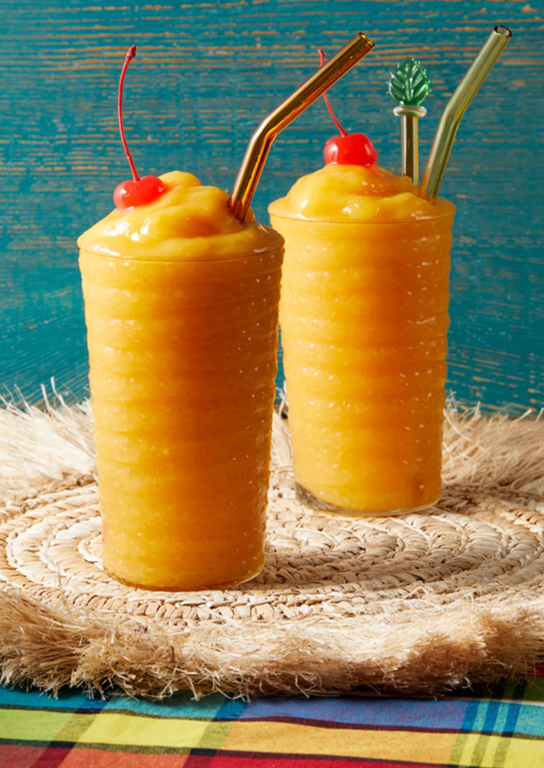 Mango Grapefruit Rum Slushie